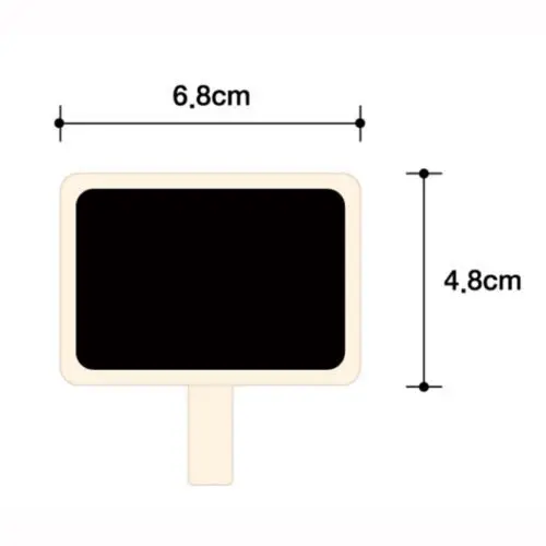 1 Pc Paper Clips Cute Mini Standing Wooden Photo Holder Card Paper Note Memo Clip Desk Decoration