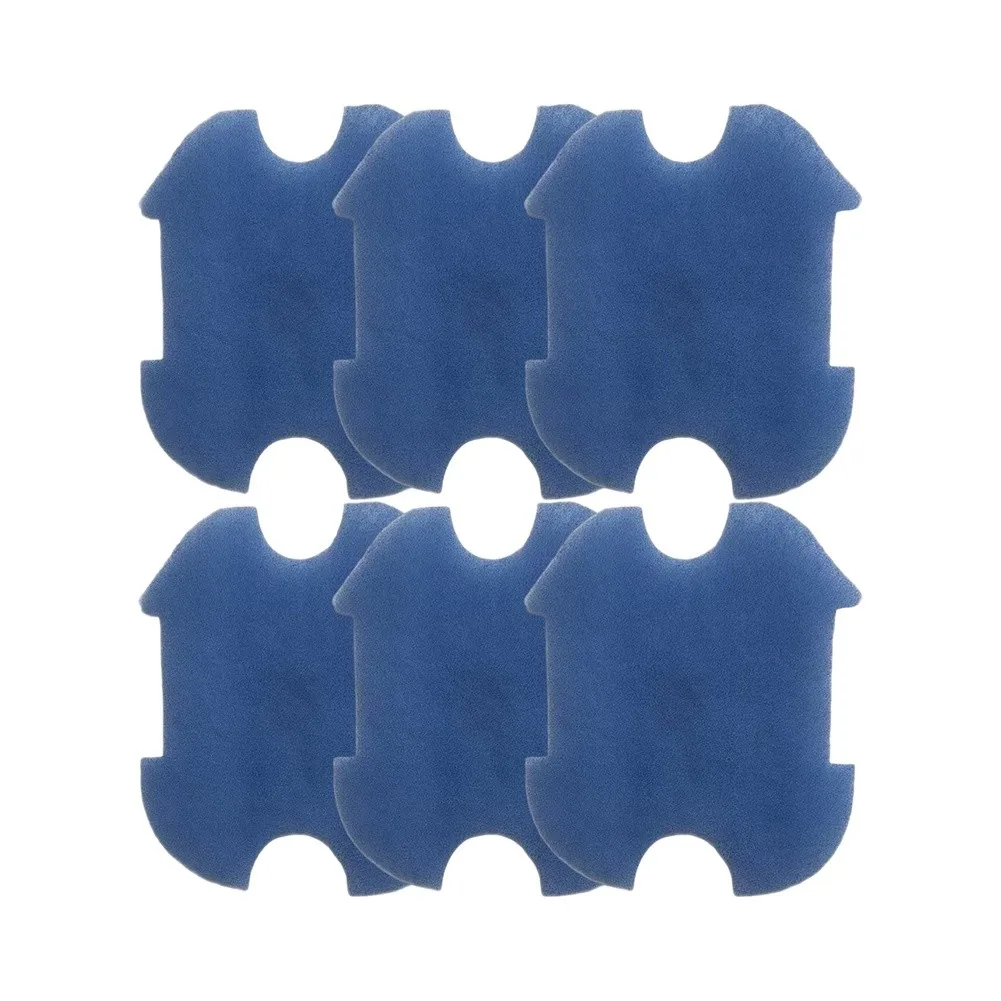 6 Piece Filter Sponge Kit for Robotic Pool Cleaner A1 Designed for Debris Capture and Reusable Pool Filter Maintenance