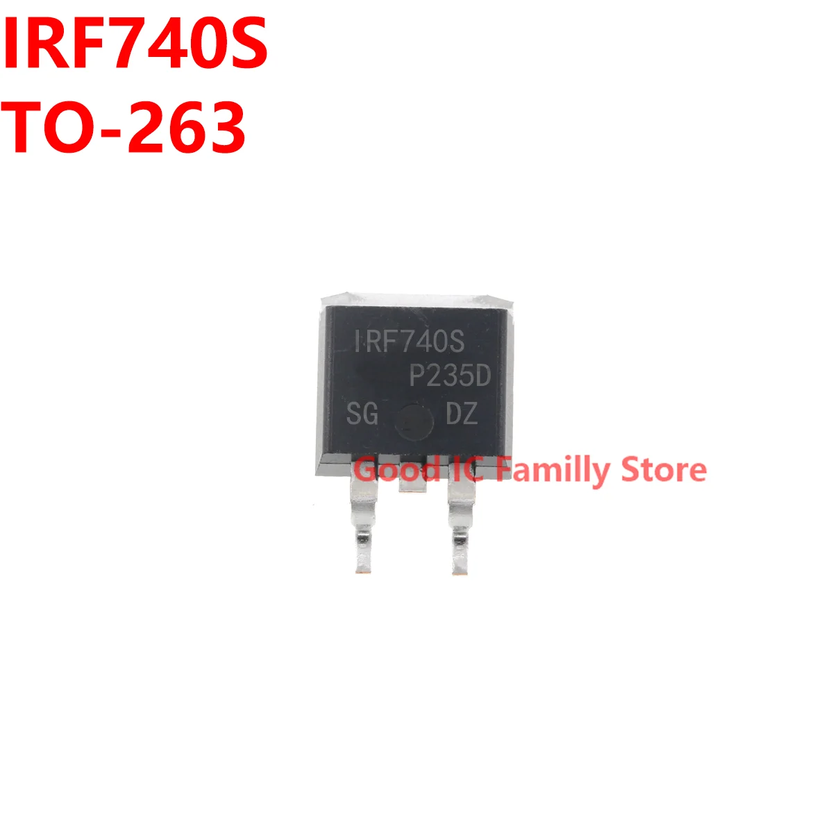 

10PCS IRF740S TO-263