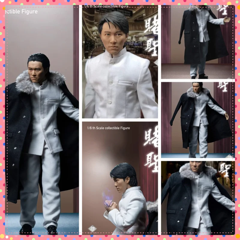 

STAR TOYS 1/6 Scale Soldier Gambler Costume Full Set Clothing Model for 12Inch Action Figures Souvenir Accessories Body Props