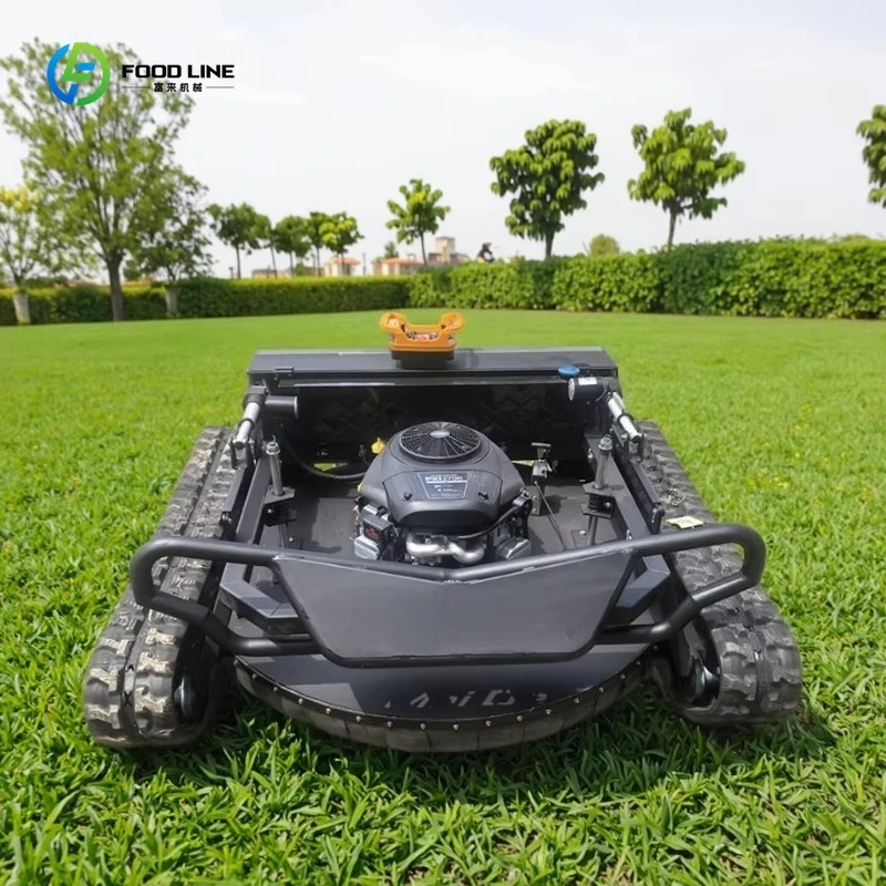 

Customized Robotic Smart Automatic 4-Stroke Cordless All-Terrain Remote Control Lawn Mower New Industrial Design