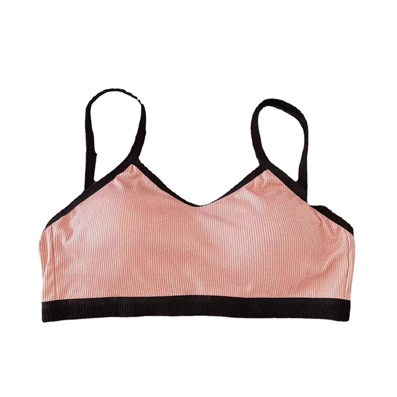 Sujetador deportivo sin costuras para mujer, Bralettes de tirantes acolchados, alto soporte de Fitness de sujetador, ropa interior antisudor de copa completa