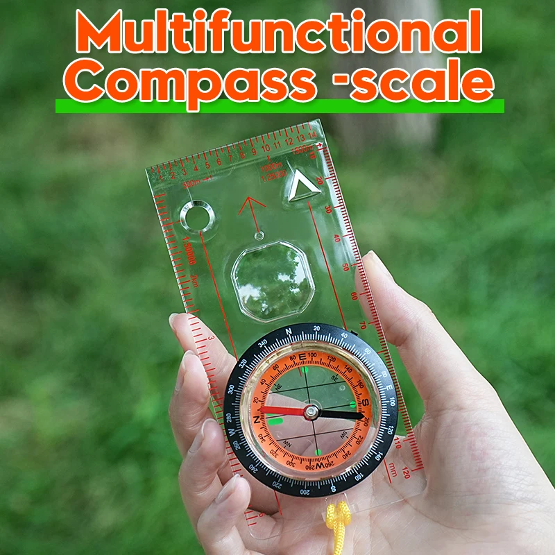 

Student Teaching Aids with Magnifying Glass Ruler Compass North Pointer Educational Tools for Learning