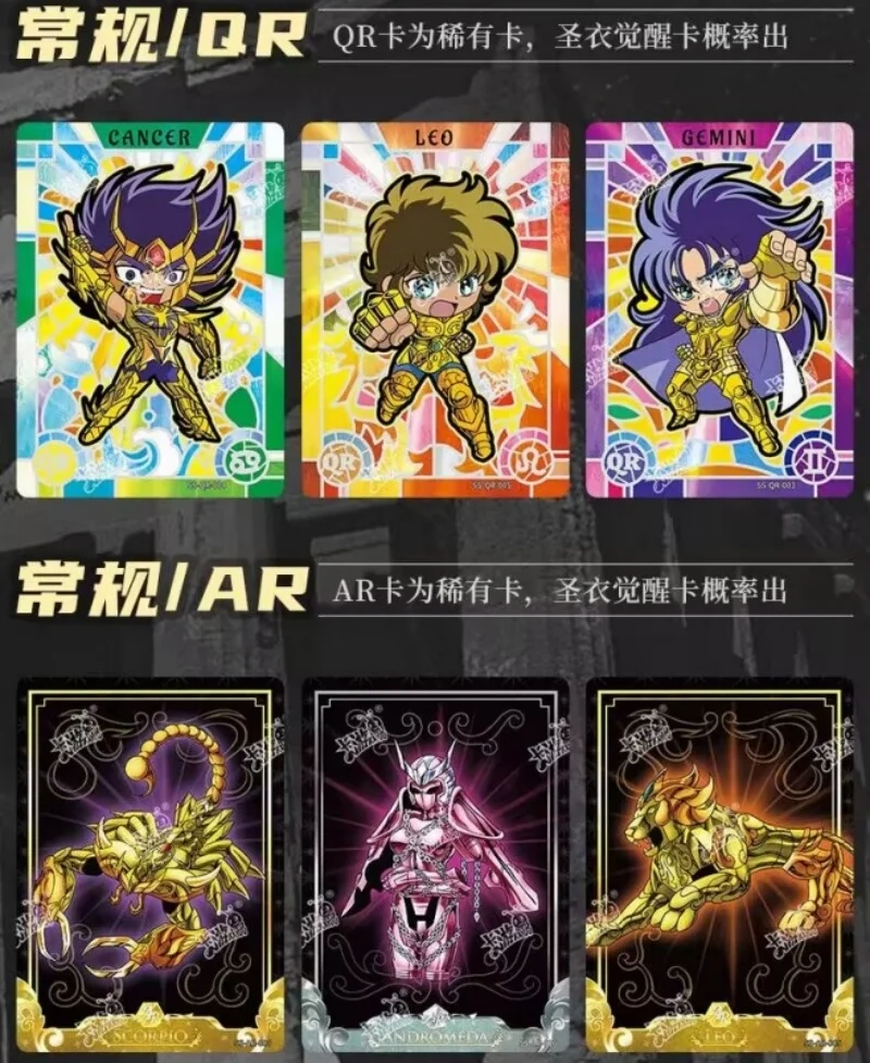 KAYOU Scatola originale Saint Seiya Camicia Risveglio Collezione Anime Dea Athena SSR UR Carte Rara Collezione di carte Regalo per bambini