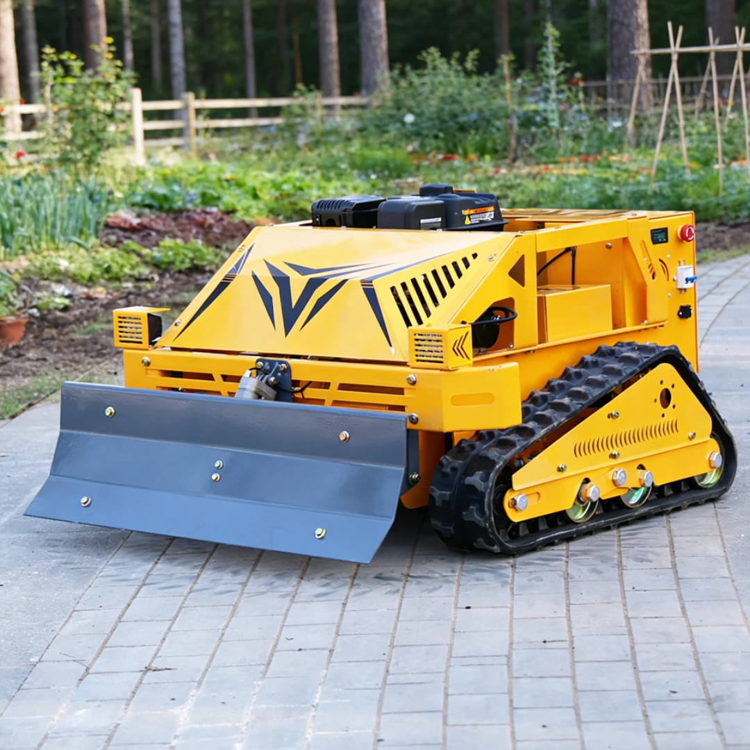 

The customized remote-controlled lawn mower features convenient operation and portability, making it ideal for cleaning family-