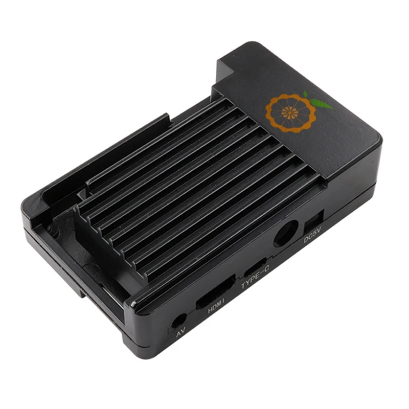 For Orange Pi 4/4B Aluminum Alloy Protective Case+Thermal Conductive Adhesive For Orange Pi Development Board Shell