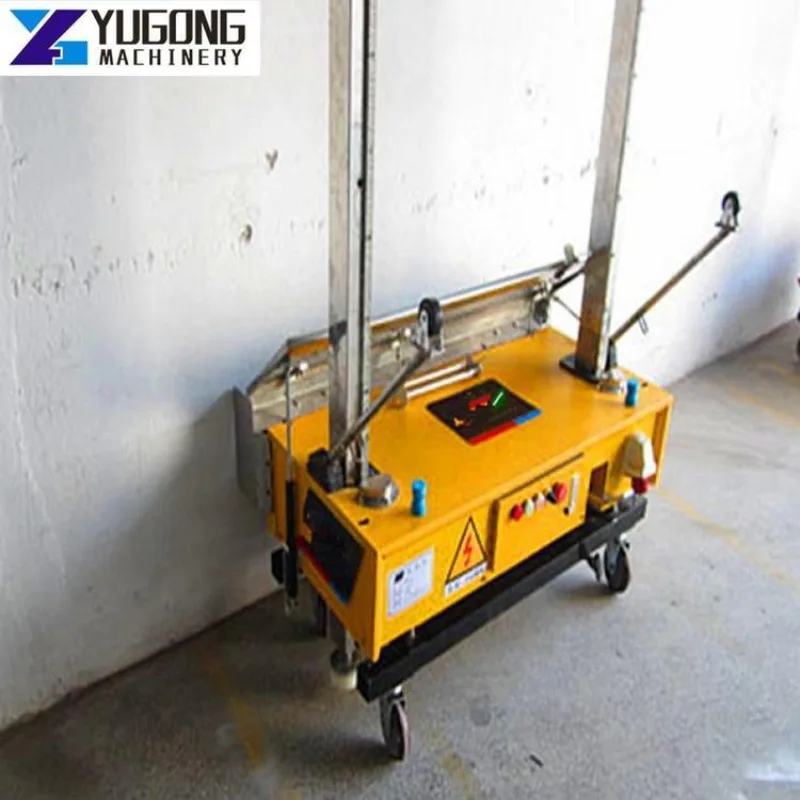 High Efficiency Auto Wall Plastering Machine for Concrete Cement Brick Wall Auto China White Wall Rendering Plastering Machine