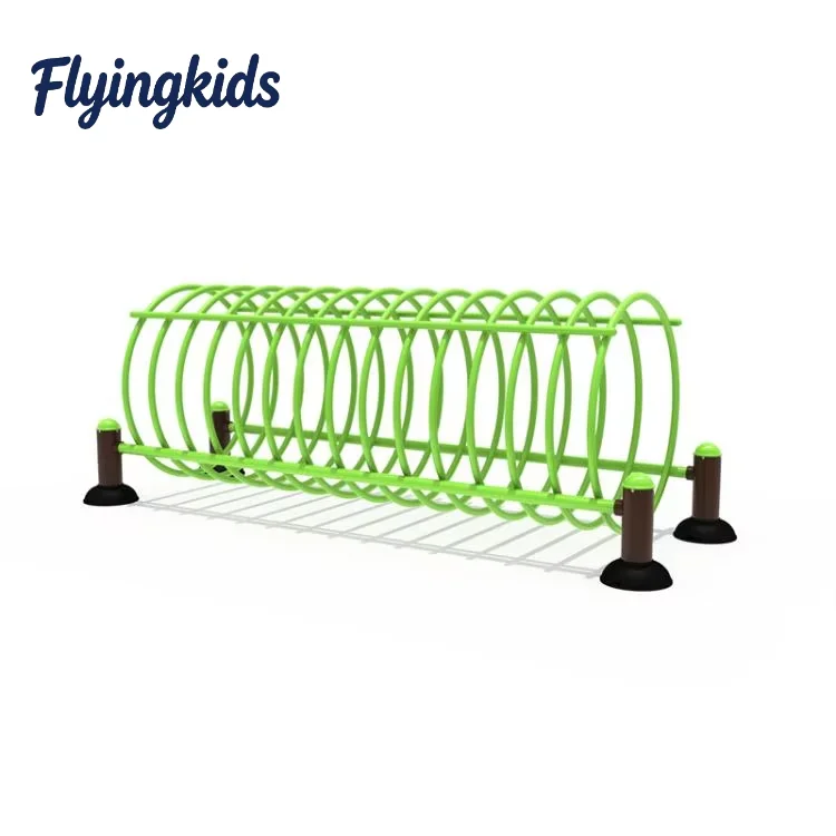 Steel Outdoor Fitness Exercise Equipment with Balanced Swing Bridge Training