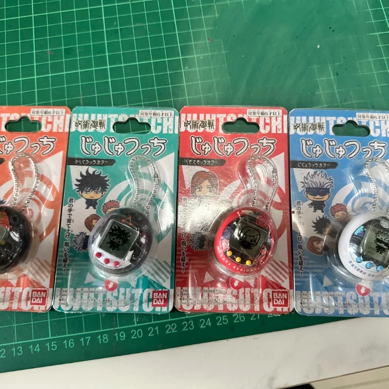 Nouveau véritable Bandai Tamagotchi Jujutsu Kaisen Figure Gojo Satoru Nobara Kugisaki Itadori Yuji périphériques de jeu pour animaux de compagnie consoles de jeux