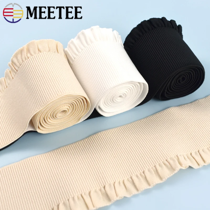 

2-10Yards 60mm Lace Elastic Band Soft Rubber Bands Dress Waist Elastics Decor Laces Stretch Webbing Tape DIY Sewing Accessories