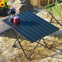 Outdoor Camping  Portable Folding Table Ultralight Foldable Picnic Tables for Travel BBQ Coffee Garden Party Camping Supplies