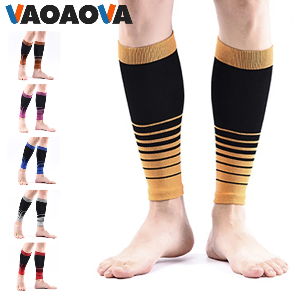 

1Pair Unisex Calf Compression Sleeves for Sports Pain Relief Leg Socks for Running Shin Splint Nursing Travel