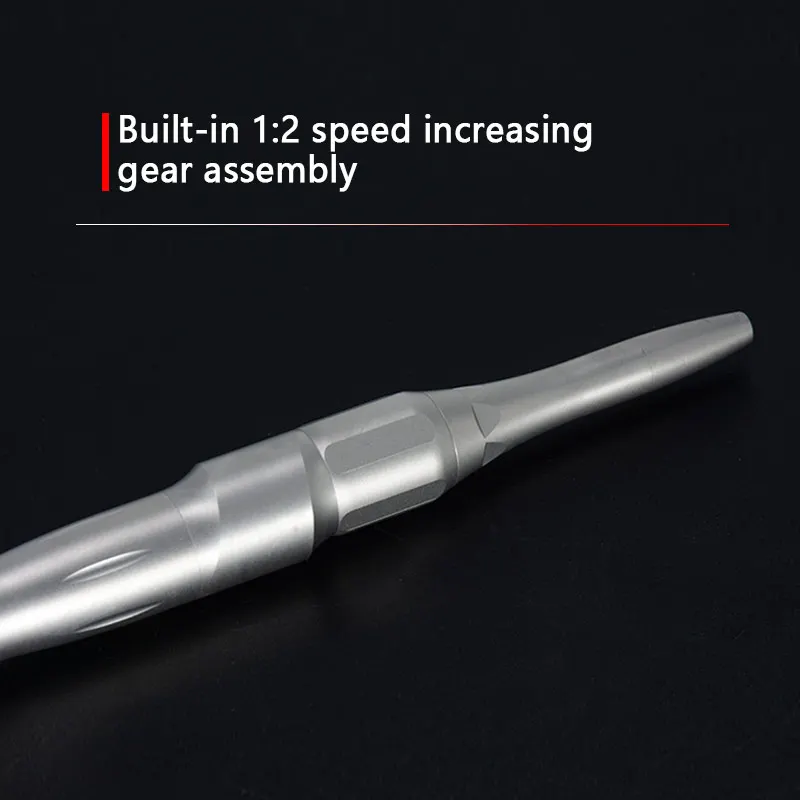 Dental Bone Surgery Straight Handpiece 80,000 rpm 1:2 Speed Increasing Dental Implant Surgical Handpiece Sinus Lifting