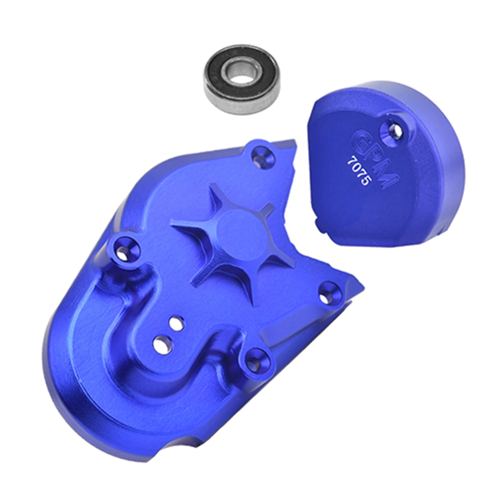 RC dla LOSI 1/4 PROMOTO-MX motocykl LOS06000 LOS06002 akcesoria do aktualizacji ze stopu metalu obudowa skrzyni biegów LOS262008