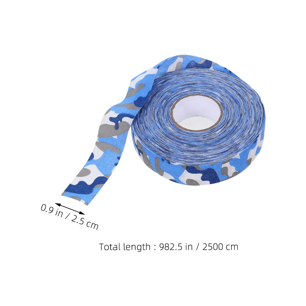 شريط لحام الهوكي على الجليد غير قابل للانزلاق 3 لفات عالية التصاق مقاومة للاهتراء عصا المجمع أداء رياضي محسن #4