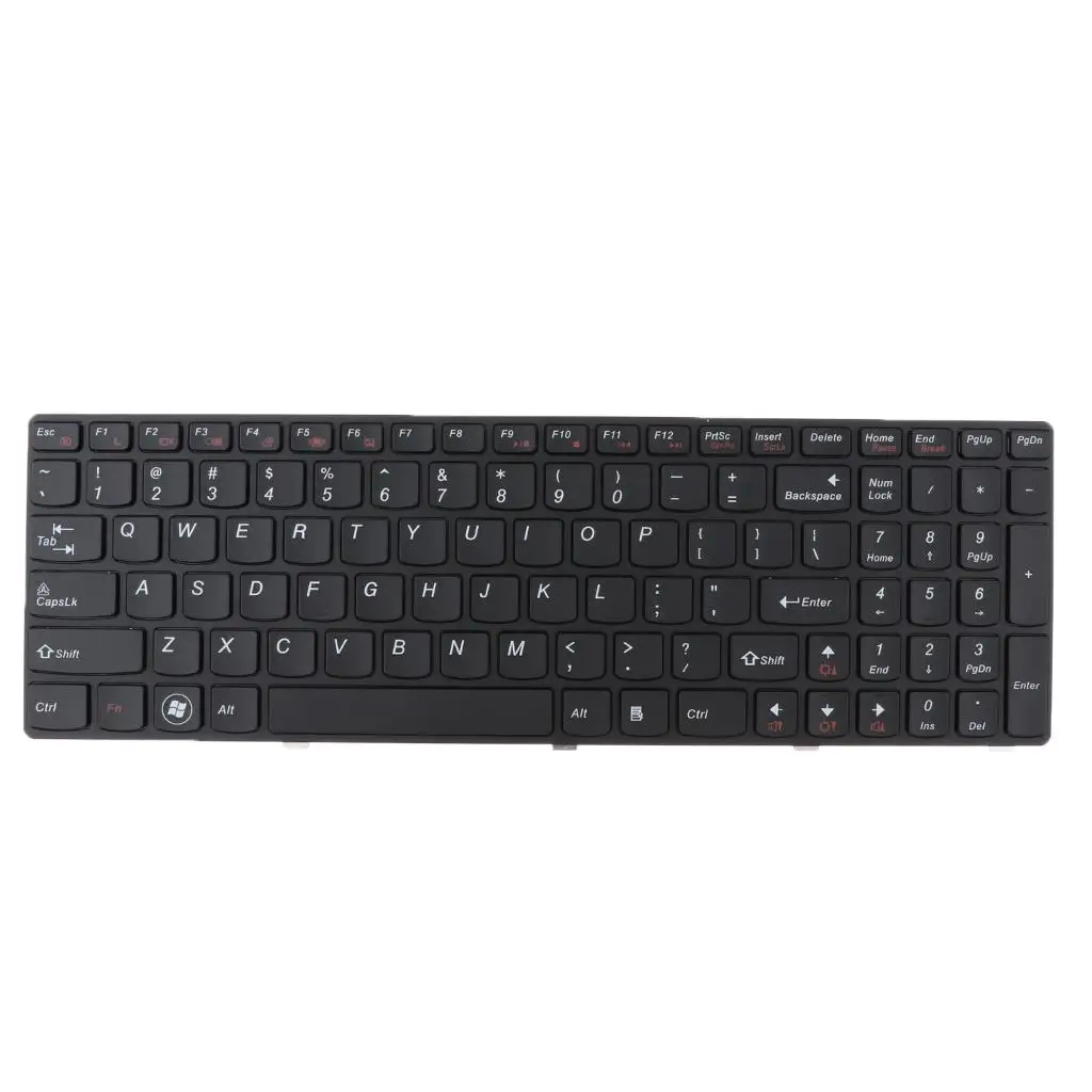 Laptop Keyboard Assembly US Layout Replacement Keypad for Lenovo B575 B590 V570A V570G V580 Z570 Z575 Notebooks