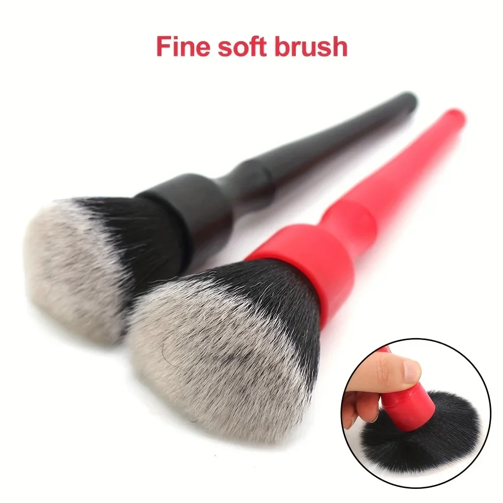 Car Ultra-Soft Detailing Brush Super Soft Auto Interior Detail Brush With Synthetic Bristles Car Dashboard Dust Sweeping Brush