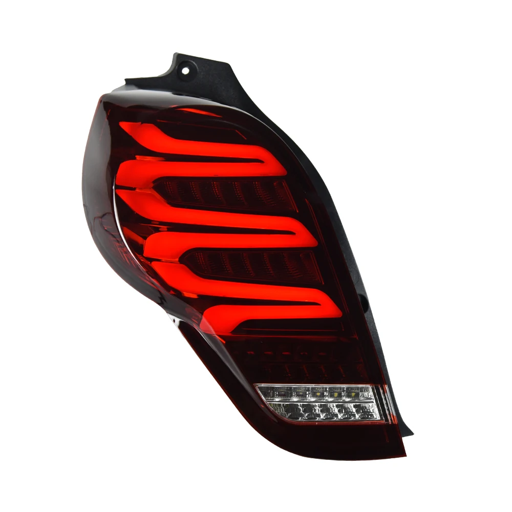 Car Taillights Assembly for Chevrolet Spark 2011-2014 LED Auto Rear Back Lamps Upgrade Dynamic Turn Signal Lights Accessories