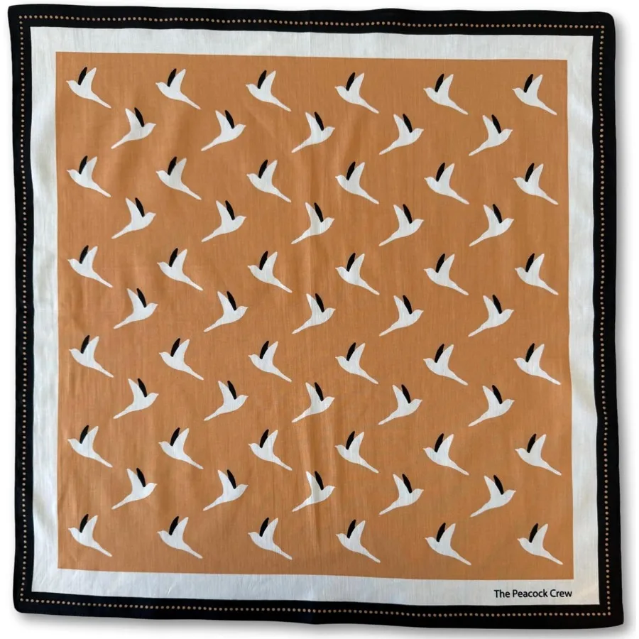 مجموعة عصابات مصممة من القطن الناعم الفاخر للرجال والنساء مقاس 22 × 22 بوصة إكسسوار أزياء متعدد الاستخدامات للمغامرات الخارجية