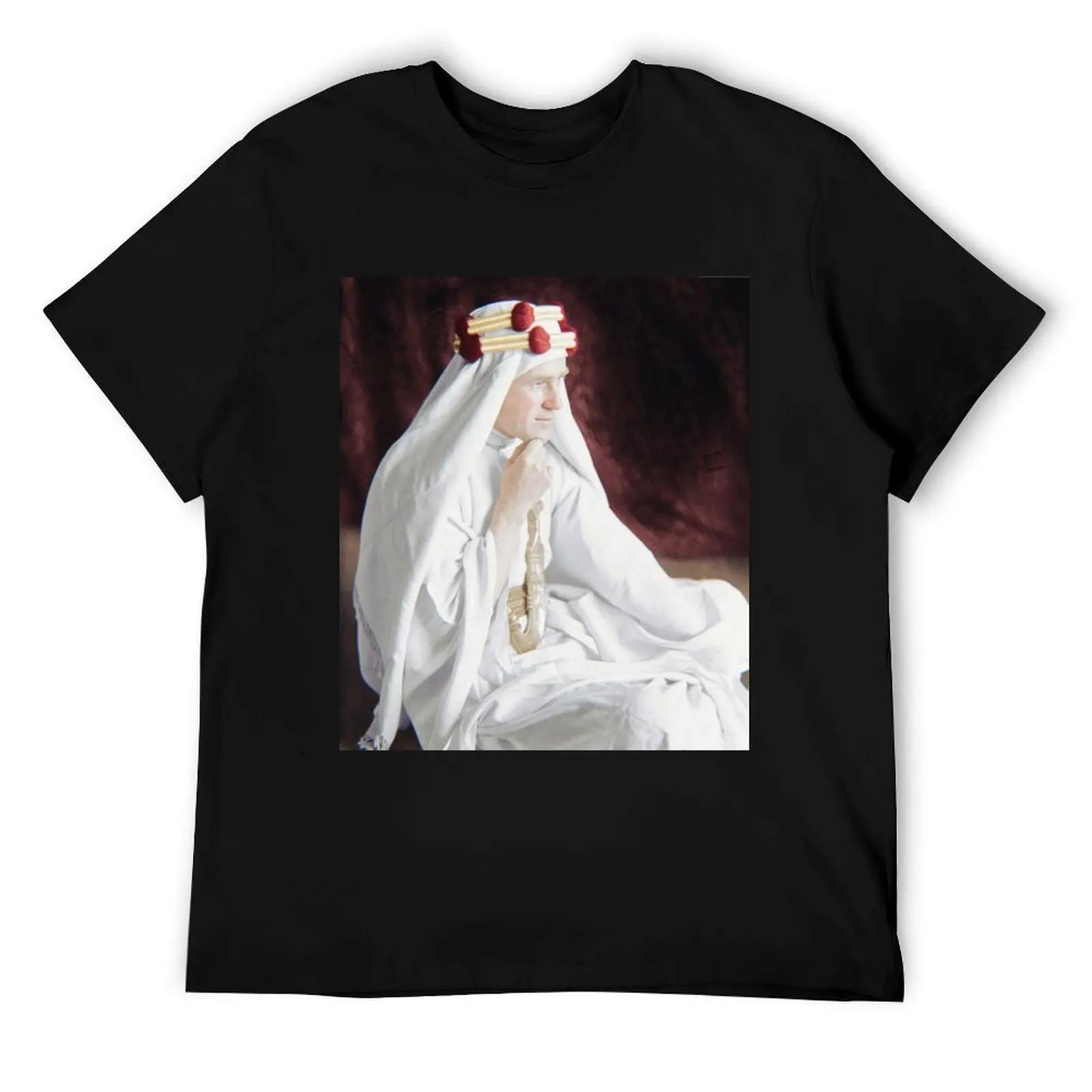

T.E. Lawrence of Arabia T-Shirt t shirt men 100% cotton luxury brand t shirt personalised T-Shirt