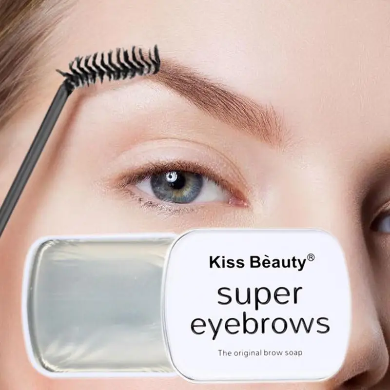 Eyebrow Soap Clear Eyebrow Gel Eyebrow Soap Kit Long Lasting Eyebrow Wax Kit For 3D Fluffy Brows Brow Lamination Effect Stronger