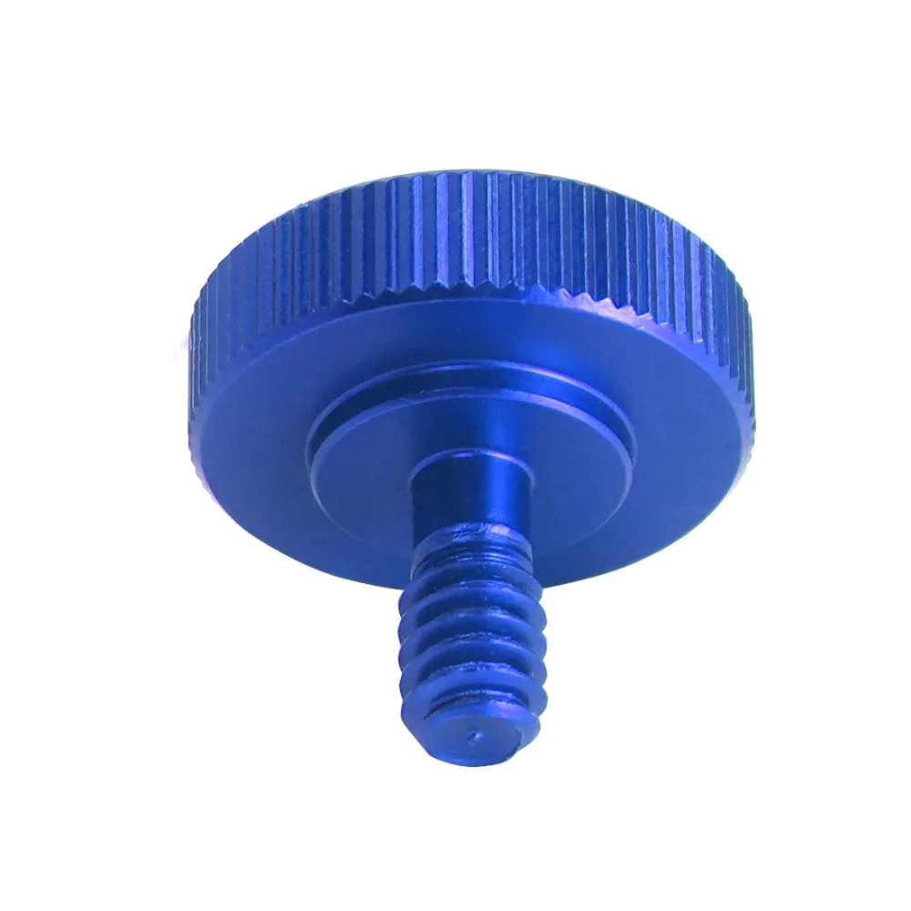 1/4" Stecker auf Buchse Schraubenadapter Stativ Blitzschuh Kamera Studio Zubehör für Kamerastativ L Typ Blitz LED Halterung Ständer Halterung – Detail 11