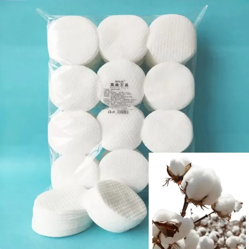 100-1200PCS Disposable Facial Puff Cotton Pads Makeup Accessories  Remover Practical Face Soft Remover Paper Take off the makeup