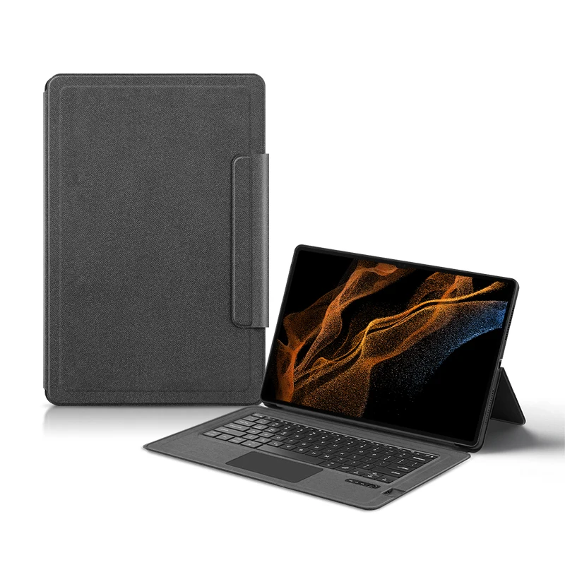 Imagem -02 - para Samsung Galaxy Tab s8 Ultra s9 Ultra Tablet Case 14.6 Polegada Sm-x900 X906 Tudo-em-um Suporte de Teclado Portátil Sm-x910 X916