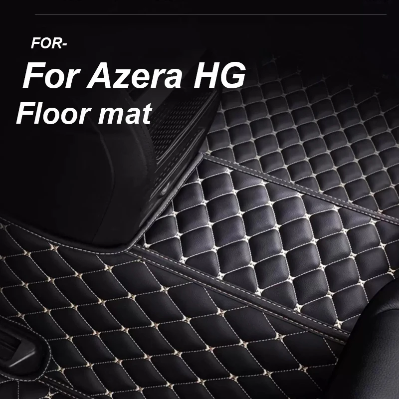 

LUXURY Car Floor Mat For Hyundai Grandeur Azera HG 2012 2013 2014 2015 2016 2017 Waterproof Pad Car Mats Foot Covers