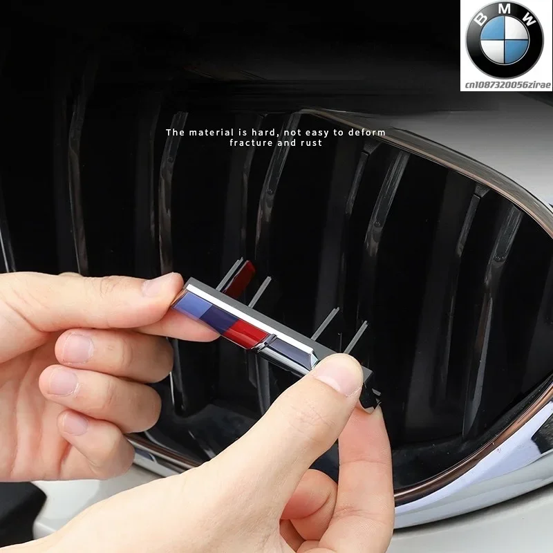 3D Car Front Grille Badge Emblem for BMW M1 M2 M3 M4 M5 M6 M7 E84 E83 F39 F10 F30 G11 G07 G86 G80 G60 E60 E46 Accessories Decor