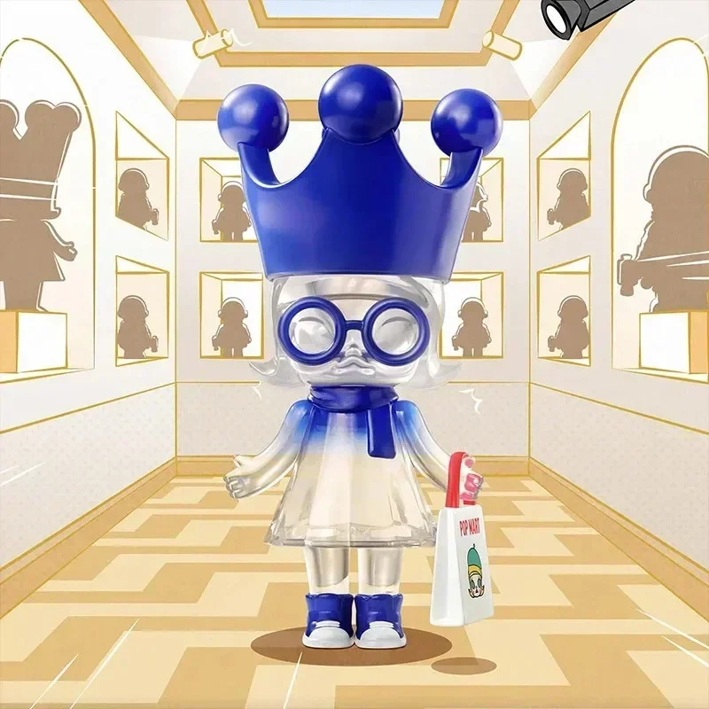البوب مارت مولي بلدي لحظة القوة العظمى سلسلة صندوق أعمى اللعب Kawaii أنيمي عمل الشكل مفاجأة صندوق غامض دمى الفتيات هدية
