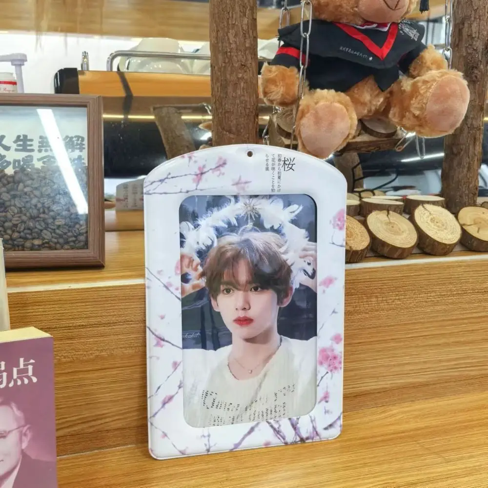 

Обложка для карт, корейский держатель для фотокарт Idol, ПВХ, красочные фотографии, защитный чехол, чехол для гигантской карты A4