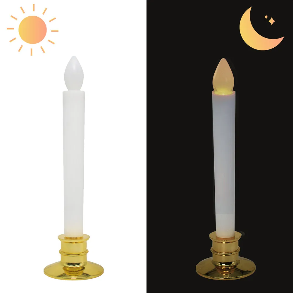 6Pcs Christmas LED Tealight Warm White Light Simulation Wax Texture Simple Fashionable Holiday Decor for Family Friends