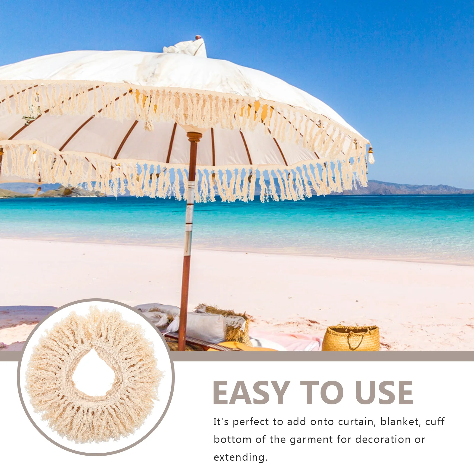 

Tassel Curtain Auxiliary Materials Decorative Lace for Crafts Delicate Embellishment Polyester Decorating Decoration