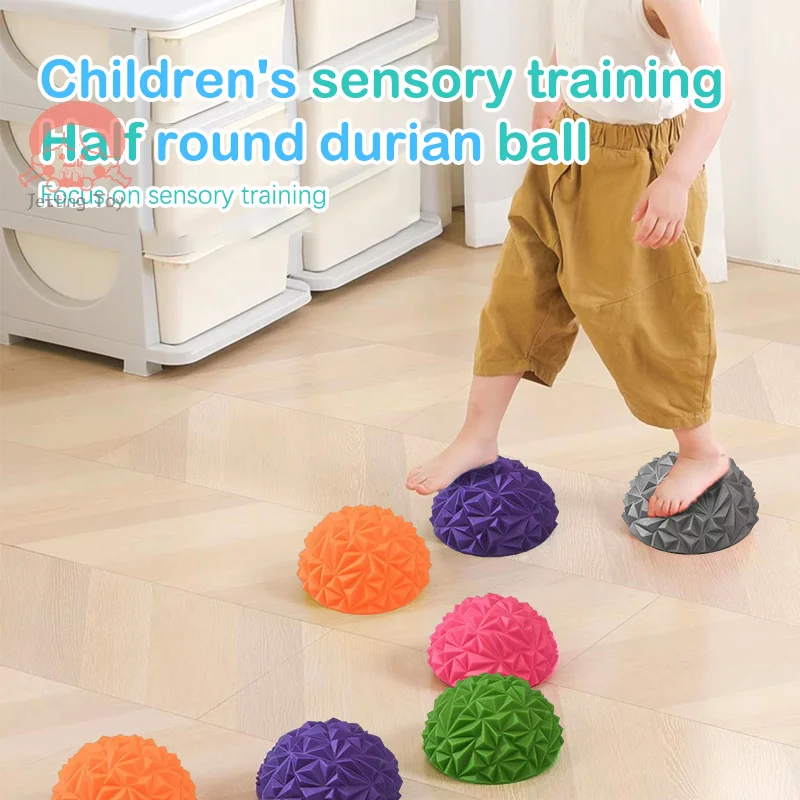 Kid Balance Toy Balance Stepping Stone Pineapple Balance Ball Kids Sensory Balance Toy Autism Toy Indoor Outdoor Funny Game Toy