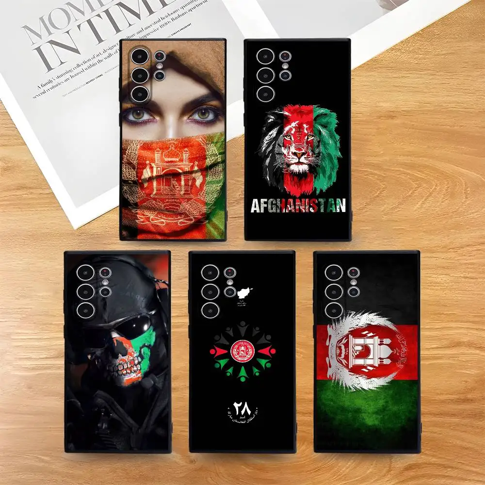 

Afghan Afghanistan Flag Phone Case Skin-Friendly Soft TPU Case Compatible With Samsung S21/S22/S23/S24/S25 FE/Plus/Ultra