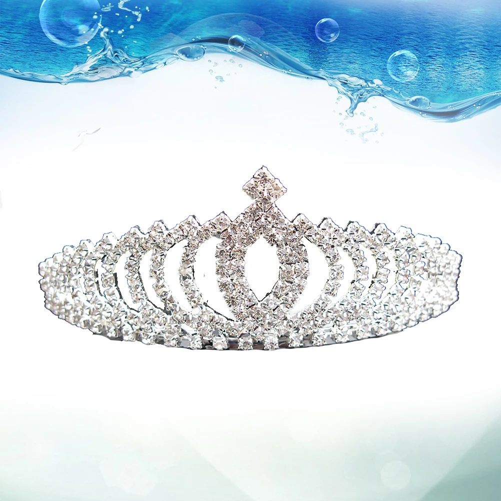 

Hair Accessories Crown Engagement Accessory Headwear Headdress Wedding Banquet Bride White