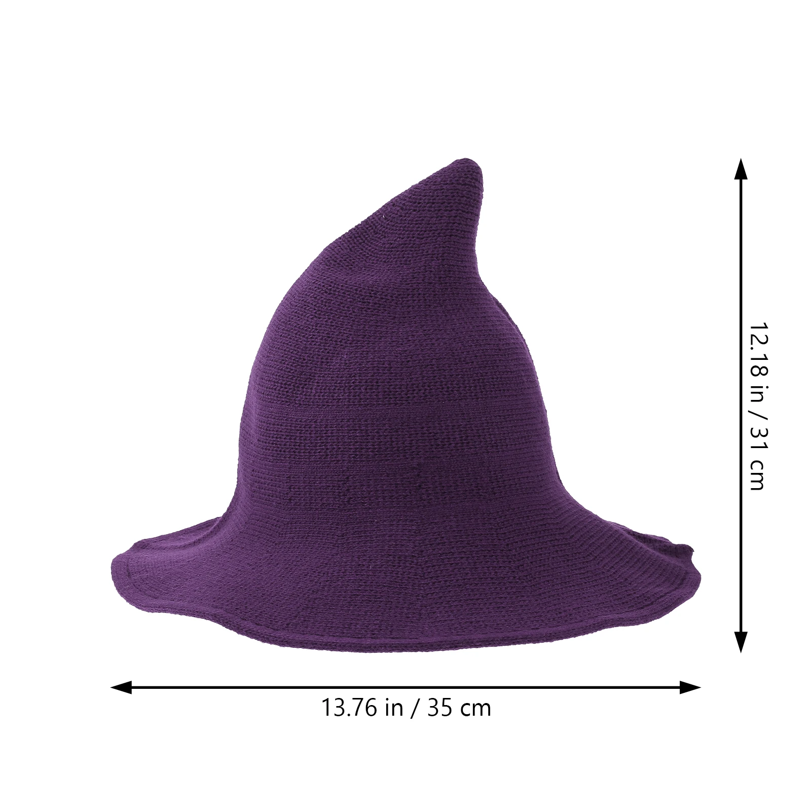 

Festival Witch Hat Decorative Headwear for Halloween Celebration Classic Style Easy Clean Multiple Use Party Favor Gift Decor