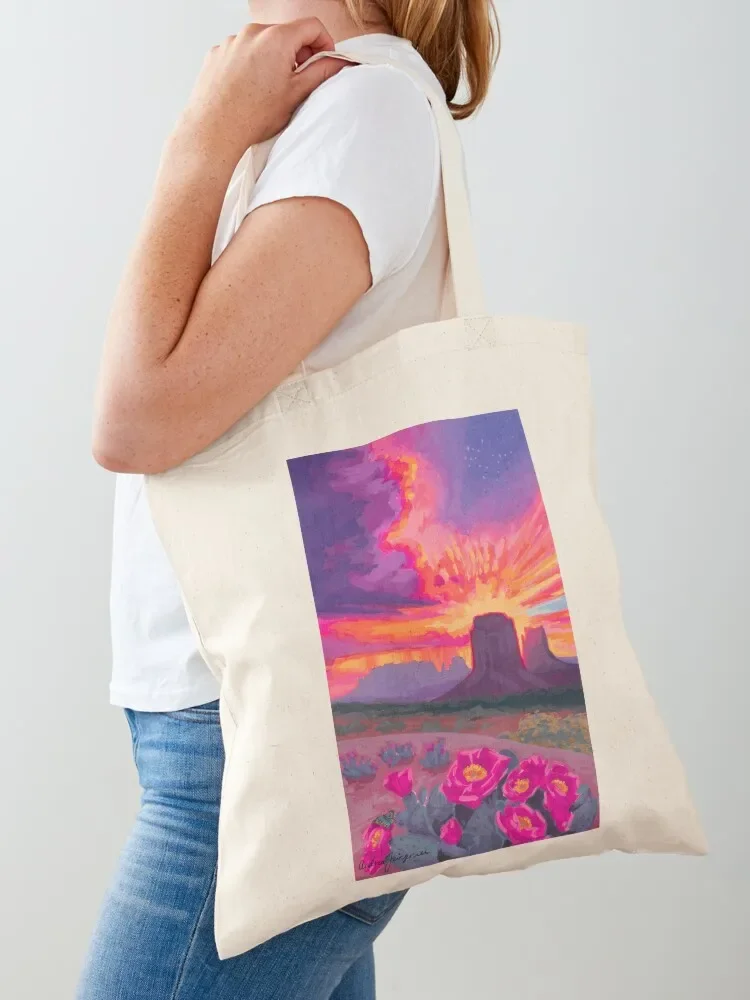 Zodiac Signs as Landscape Paintings - Gemini Tote Bag cute pouch bag handbag Tote Bag