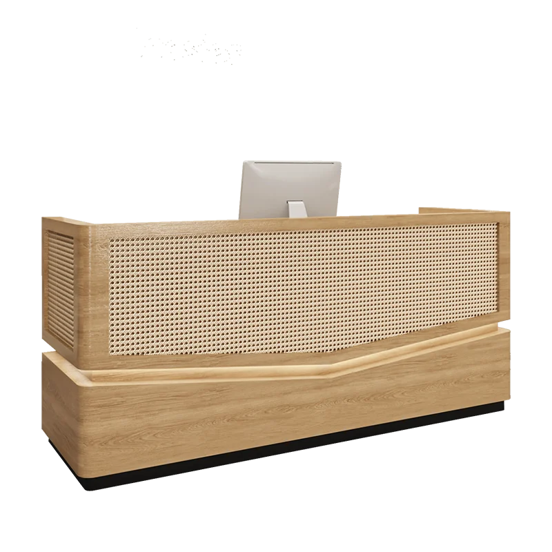 &Pulpito Outfit Shop Hostel Bar Counter Office Furniture Comptoir D'accueil  Japanese Wabi-sabi Reception Desks Modern Church