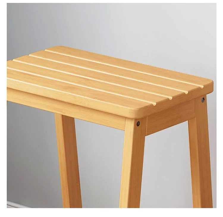 Household Solid Wood Ladder Chair Ladder Chair Folding Dual-use Ladder Stool Indoor Climbing Pedal Stair Multi-function image 5