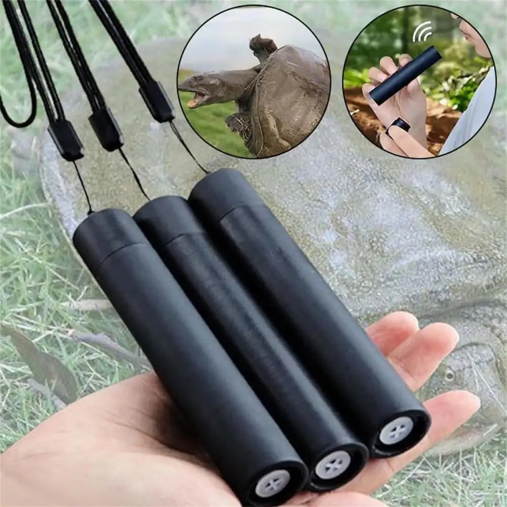 1/2Pcs Snappers Turtle Whistle With Lanyard Strong Penetrating High Frequency Whistle Adjustable Fishing Aid Whistle 낚시 보조 초소