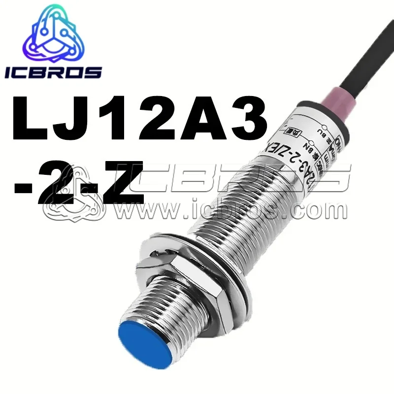 M12 Metal Proximity Switch Sensor LJ12A3-2-Z/EX LJ12A3-2/DX LJ12A3-2/EZ LJ12A3-2/DZ Shielded Two Wire Normally Open