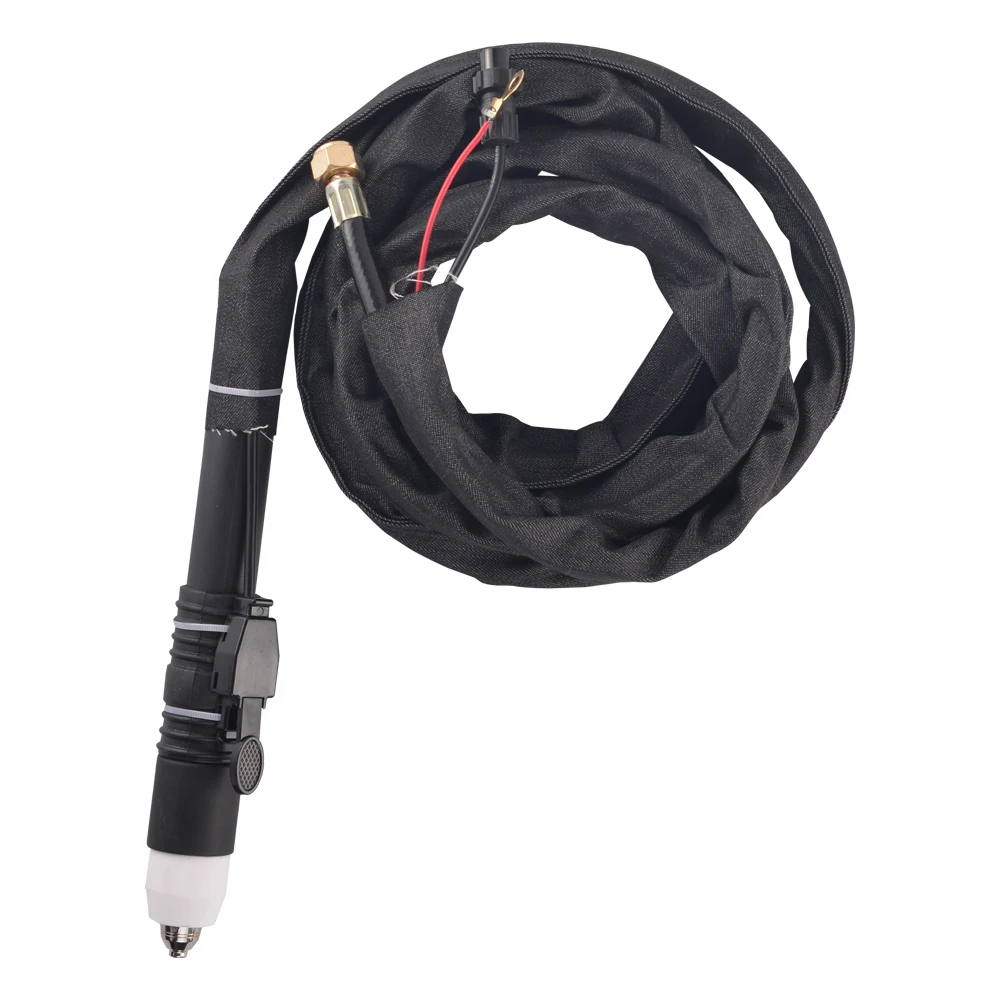 P80 Plasma Cutter Torch CNC Plasma Cutting 3/5/7M Cable Length Straight Torch Head For Pilot Arc CUT40P/50P/60P