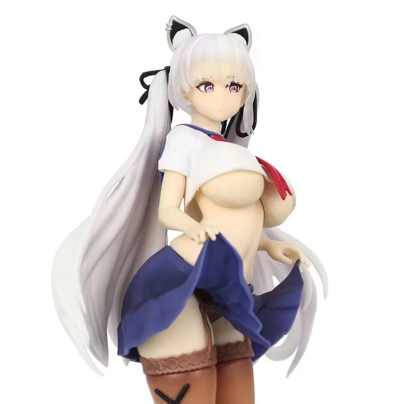 26cm Animation 2d Alvena Uniform Action Doll Model Toy Collection Gift Doll Character Decoration Statue Toys Festival Gifts