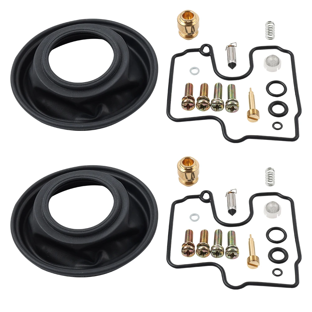 2x Motorcycle Carburetor Repair Rebuild Kit Diaphragm For Suzuki VL1500 VL800/Z VL 1500 800