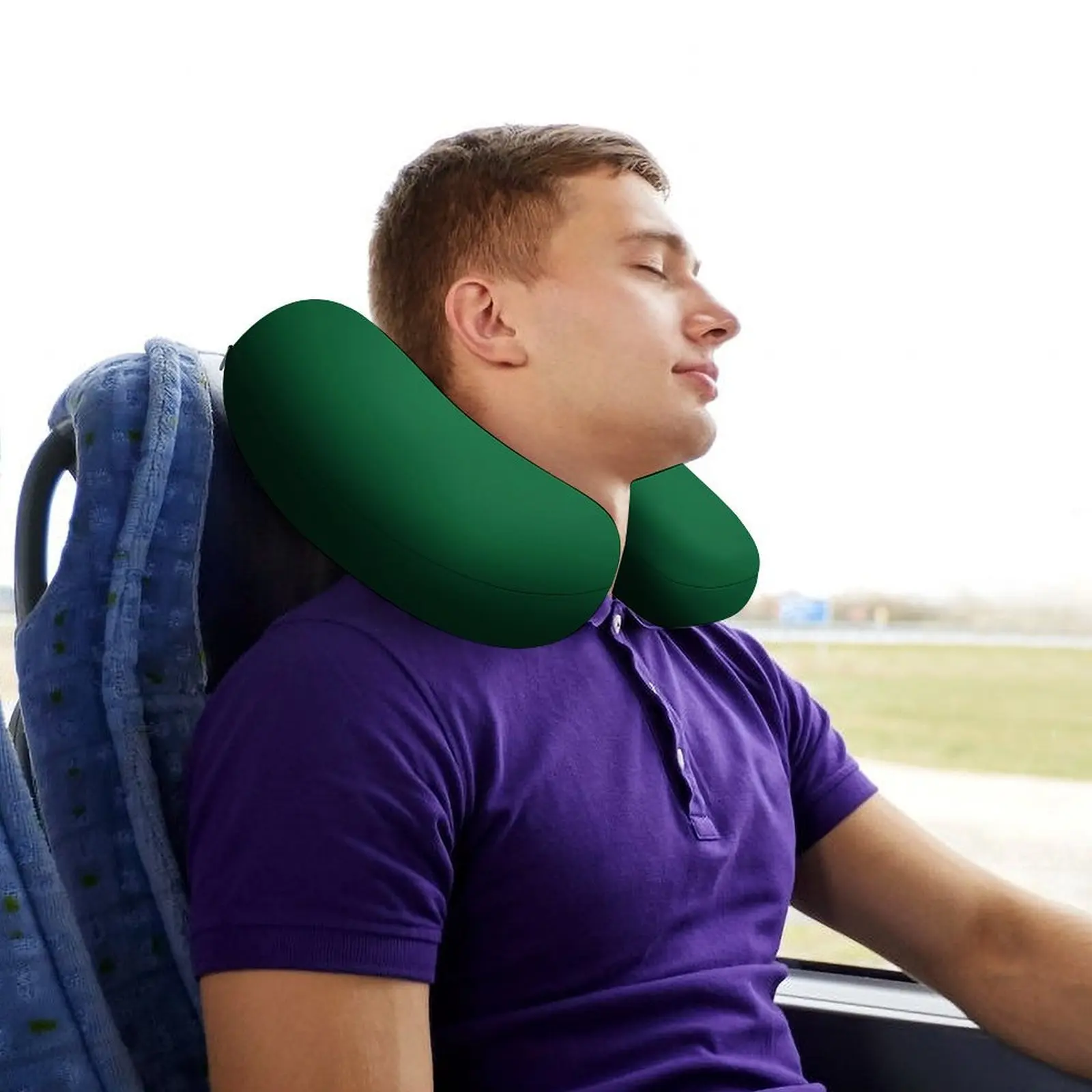 Israel Maccabi Haifa U-Shape Memory Foam Neck Pillow Travel Portable Cervical Vertebra Airplanes Noon Break Pillow Relax