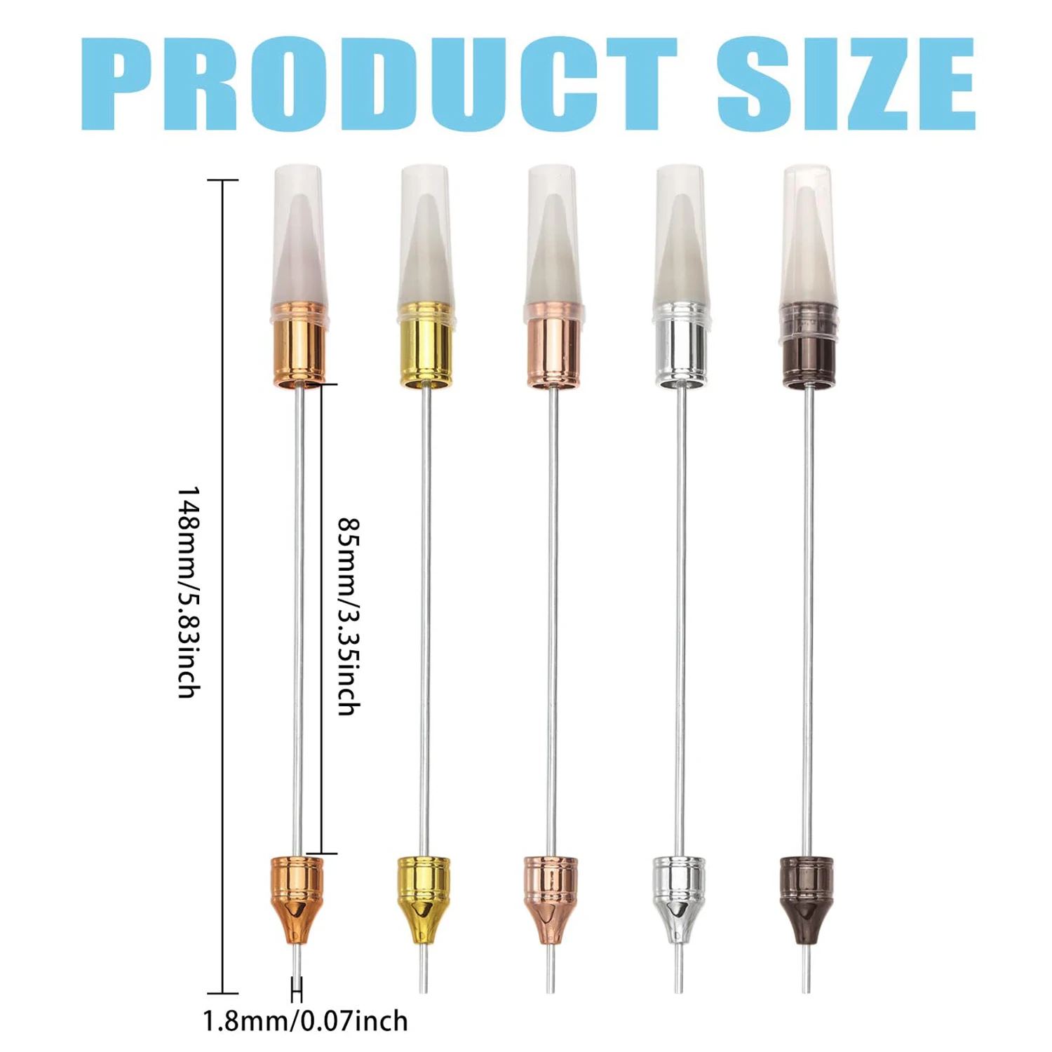 20-80Pcs Double-Tip Bead Nail Art Pen with Wax Tip and Rhinestone Suction Pick-Up Tip   DIY  Nail Art and Manicure Tools