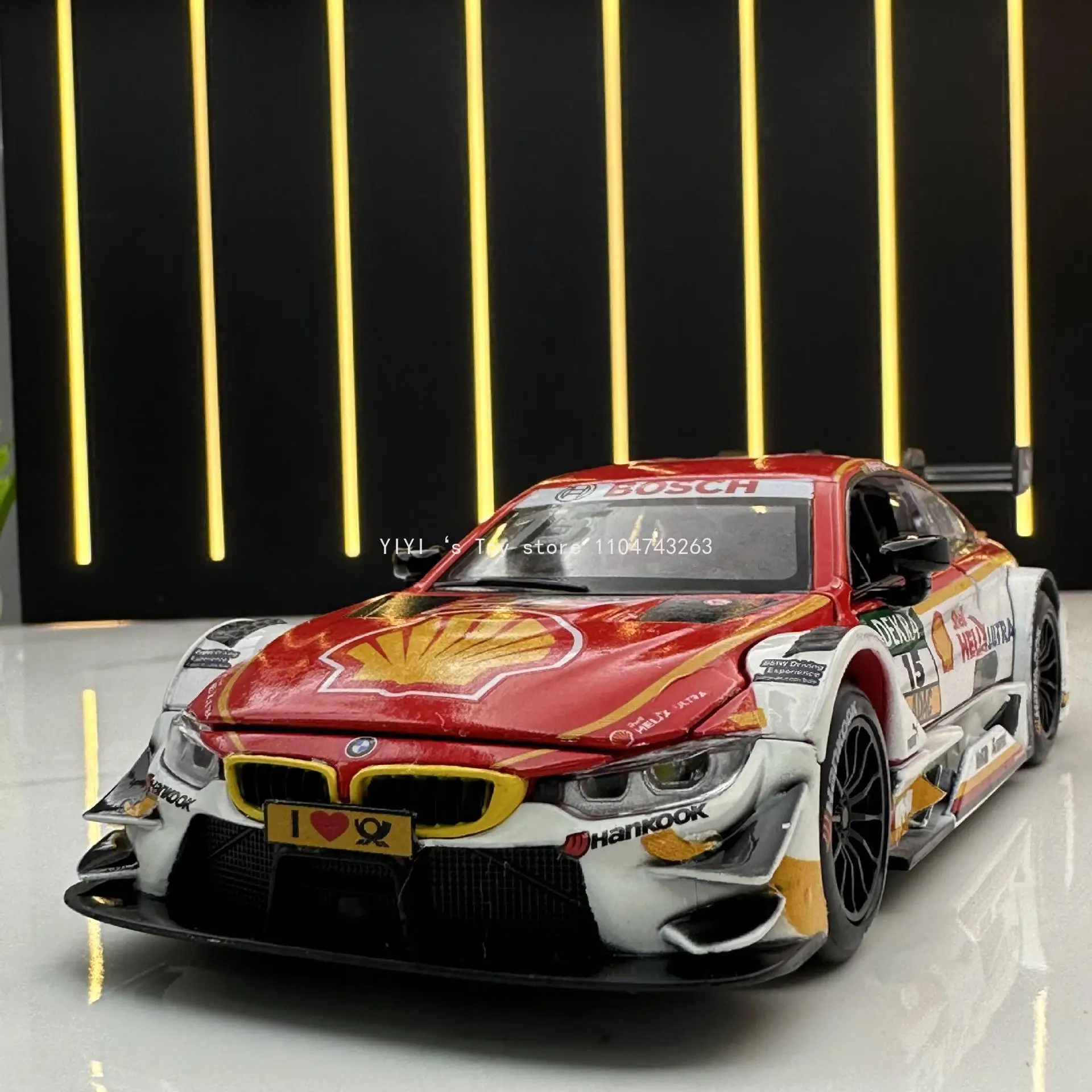 

1: 32 BMW M4 Racer Alloy Models sound and light die-casting toy cars and collectible gifts A20