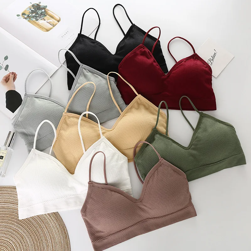 Women Backless Sport Bra Top Fast Dry Elastic Padded V Neck Brassiere Sexy Lingerie Solid color Fitness Yoga Breathable Tops